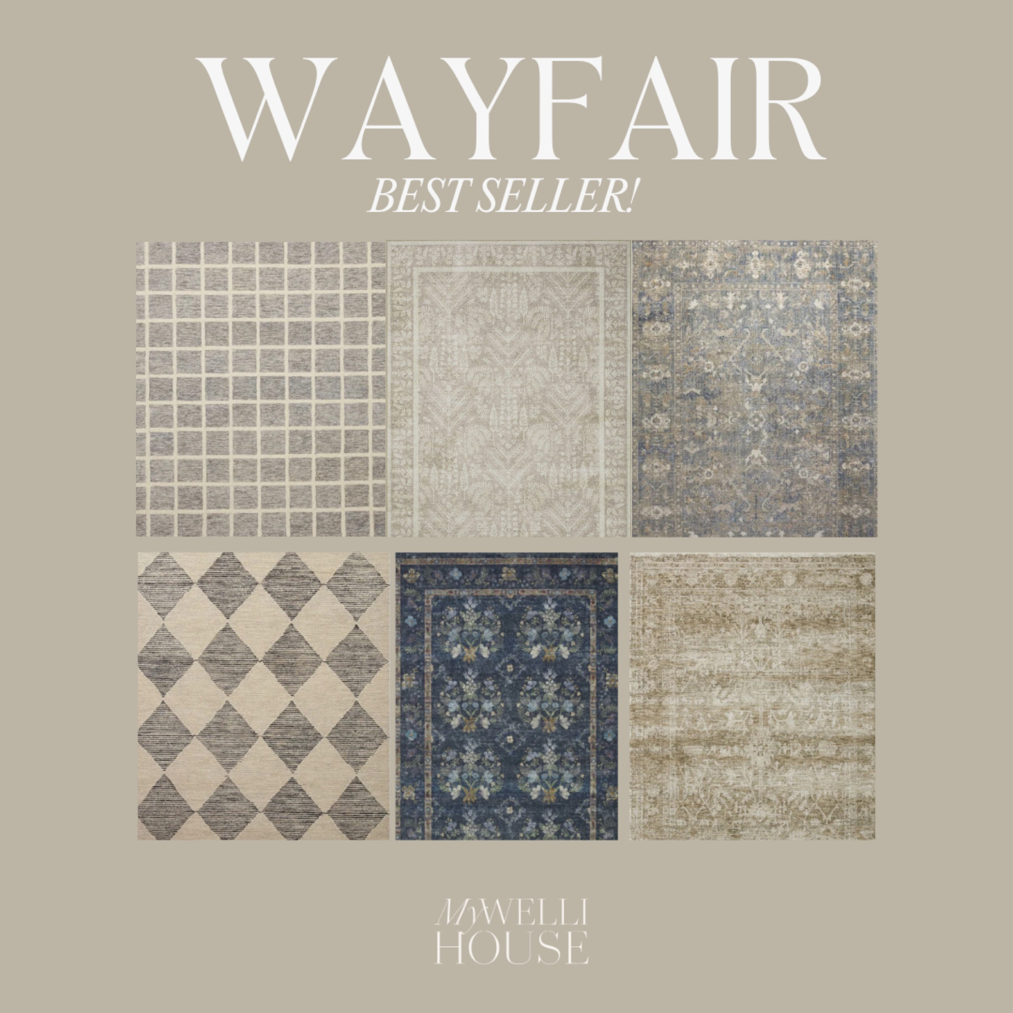 Wayfair Home Best Sellers - Area Rugs

#bedroomdecor #bedroomfurniture #wayfair #homedecor #interiordesign #LTK #livingroomdecor #livingroomfurniture #organicmodern 

#LTKStyleTip #LTKSaleAlert #LTKHome