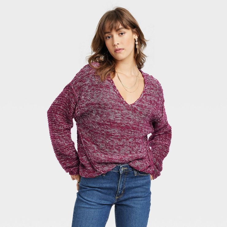 Women's V-Neck Pullover Sweater - Universal Thread™ | Target