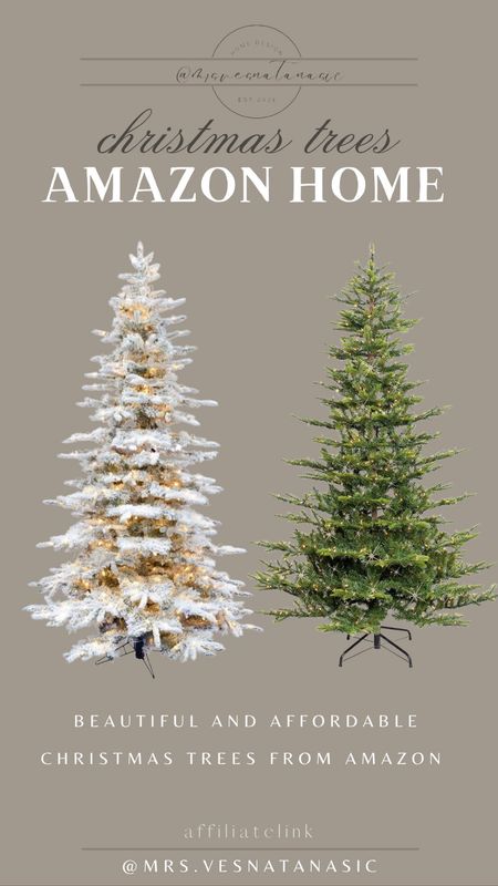 Amazon find affordable and beautiful Christmas trees — flocked and green! 

Amazon find, Christmas tree, Amazon home, Christmas, 

#LTKHoliday #LTKSeasonal #LTKsalealert