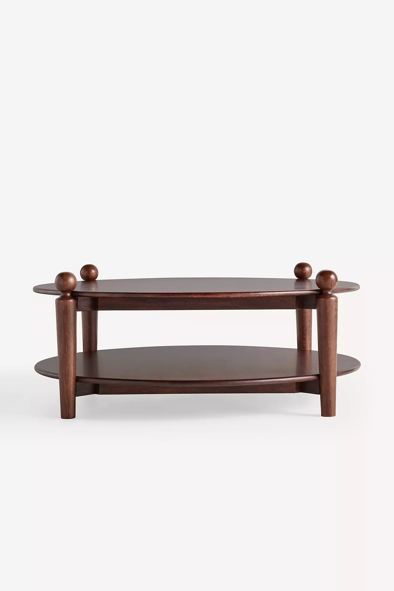 Roma Oak Round Coffee Table | Anthropologie (US)