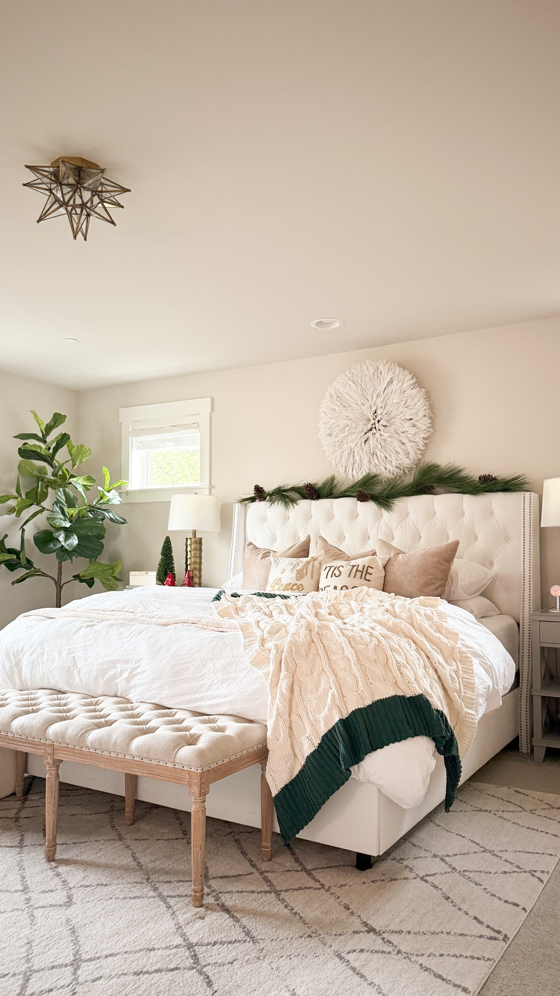 HOLIDAY BEDROOM DECOR!

Bed, dresser, rug, bench, armchair, home decor, juju hat, throw pillows, pillow inserts, duvet cover, faux fiddle leaf fig trees

#LTKSeasonal #LTKHome #LTKHoliday