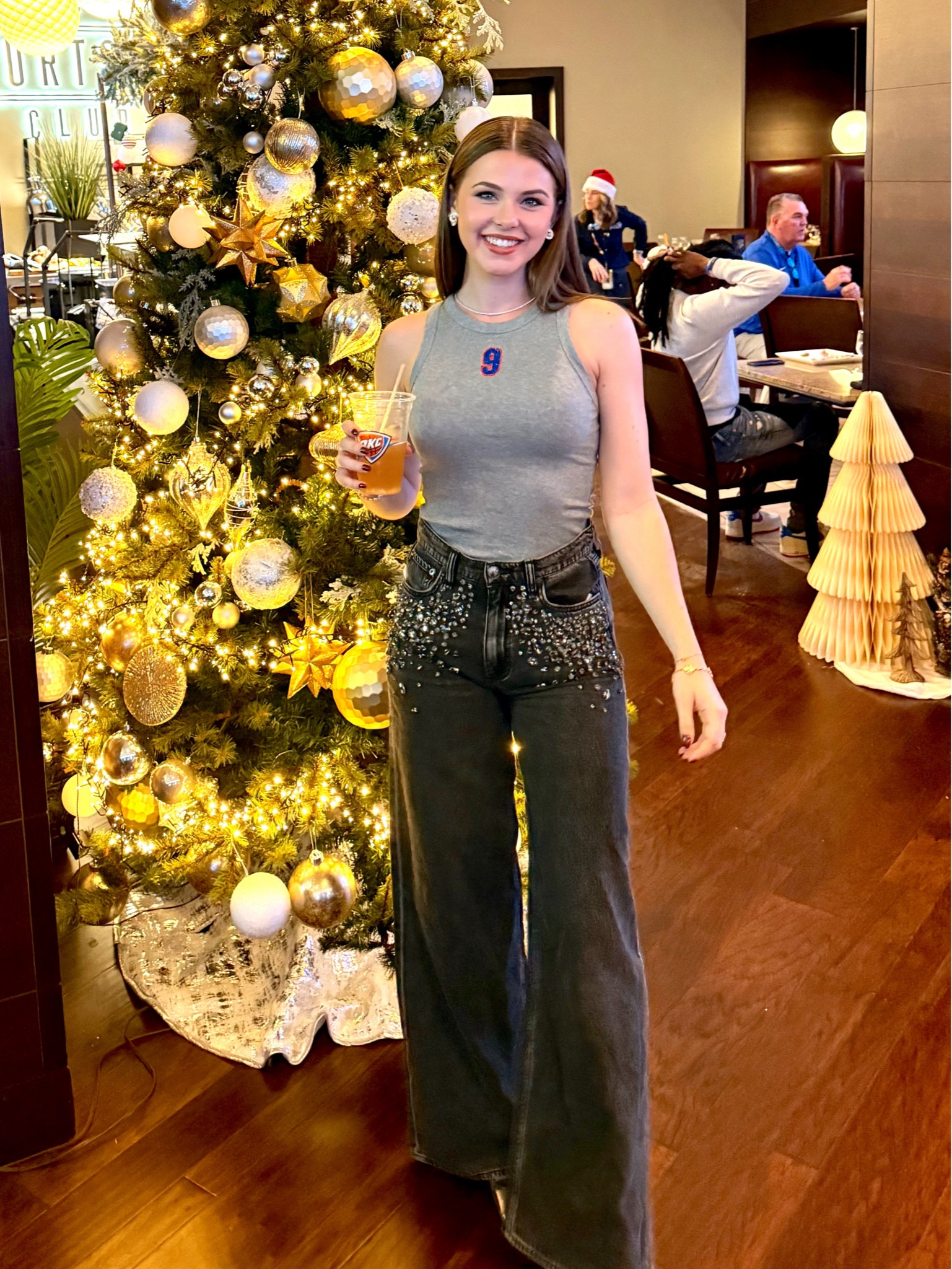 Christmas Fit! #gamedayfit 

#LTKHoliday #LTKdayinmylife #LTKgrwm