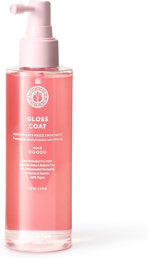Maria Nila, Gloss Coat 6.8 Fl Oz, Heat-activated Smoothing treatment, For Long-lasting shine, Fri... | Amazon (US)