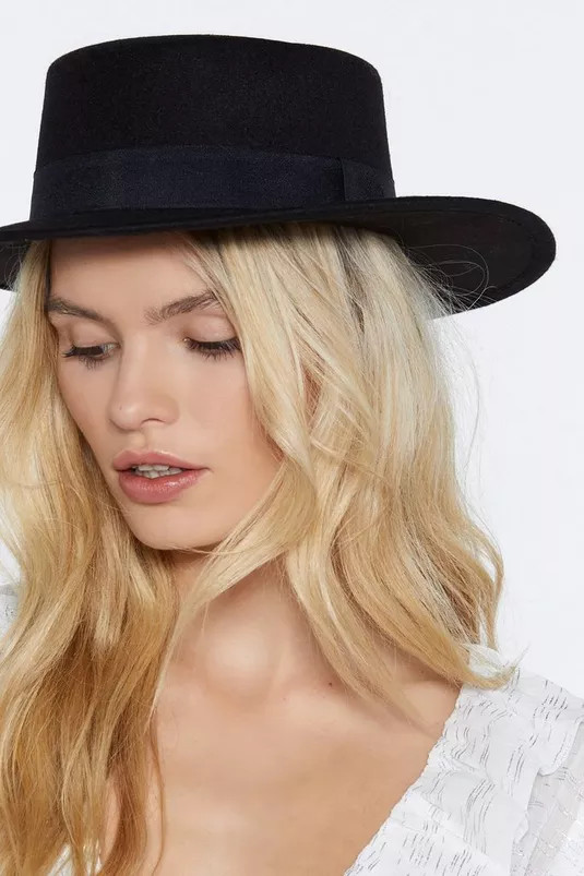 Flat Top Wide Brim Hat | Nasty Gal (US)
