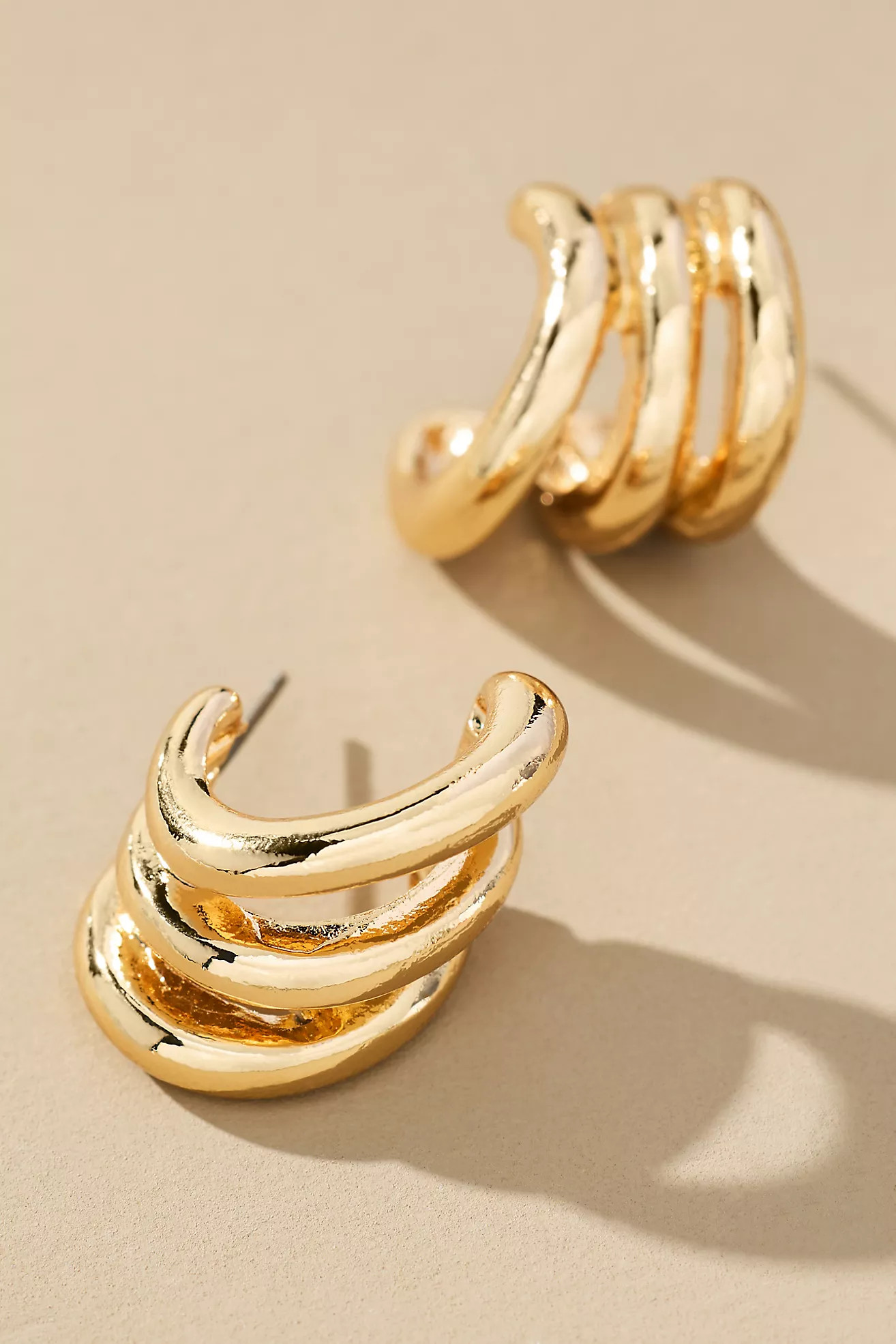 Mini Hoop Stacker Earrings | Anthropologie (US)