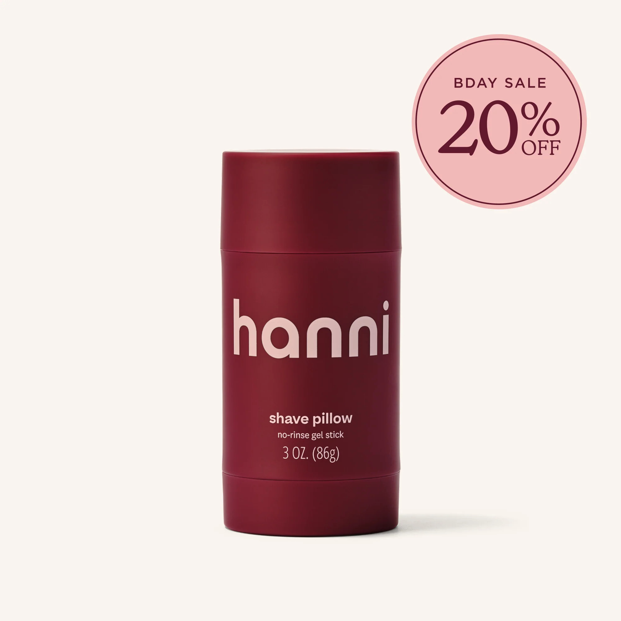 Shave Pillow | Hanni Inc.