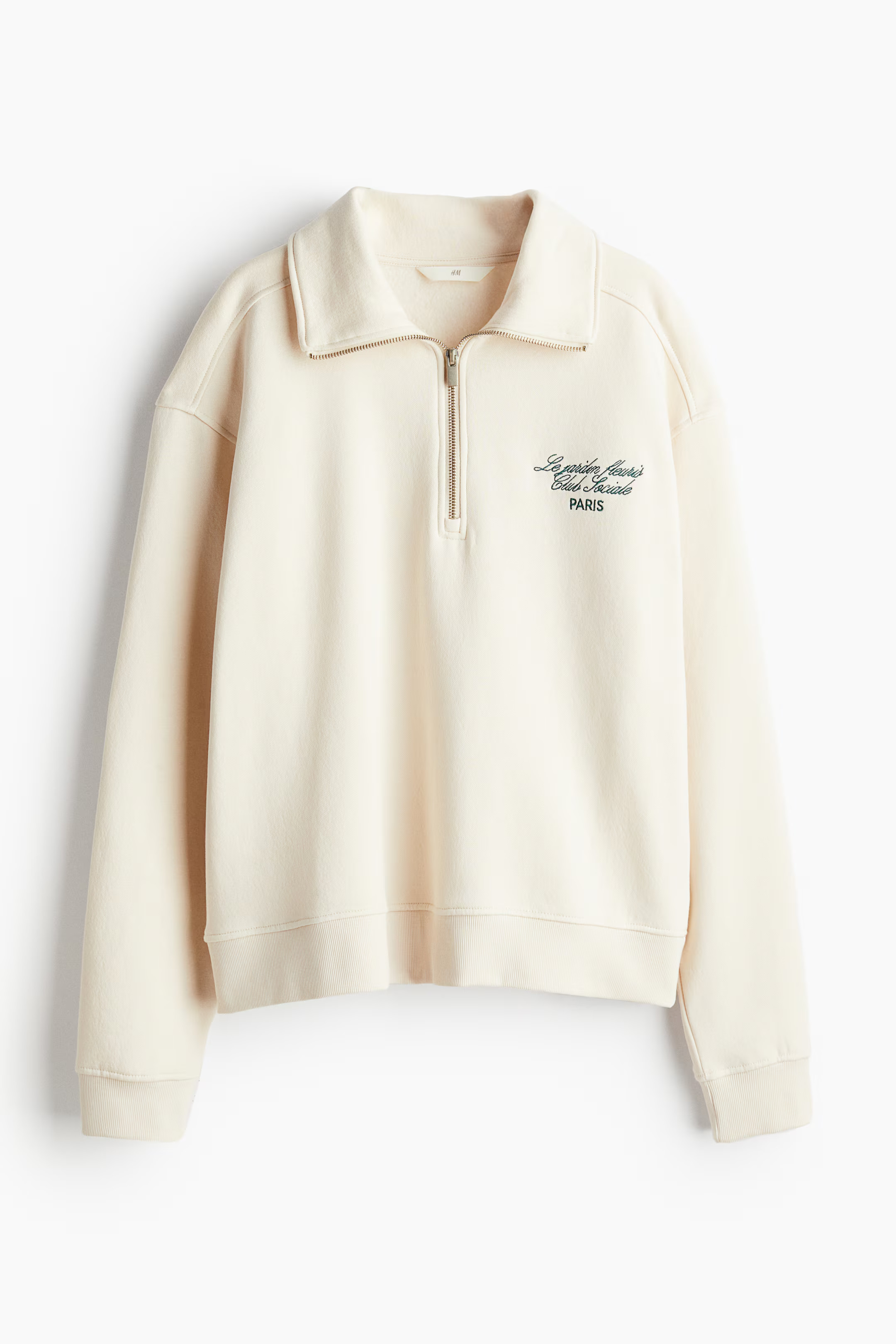 Zip-top sweatshirt | H&M (UK, MY, IN, SG, PH, TW, HK)