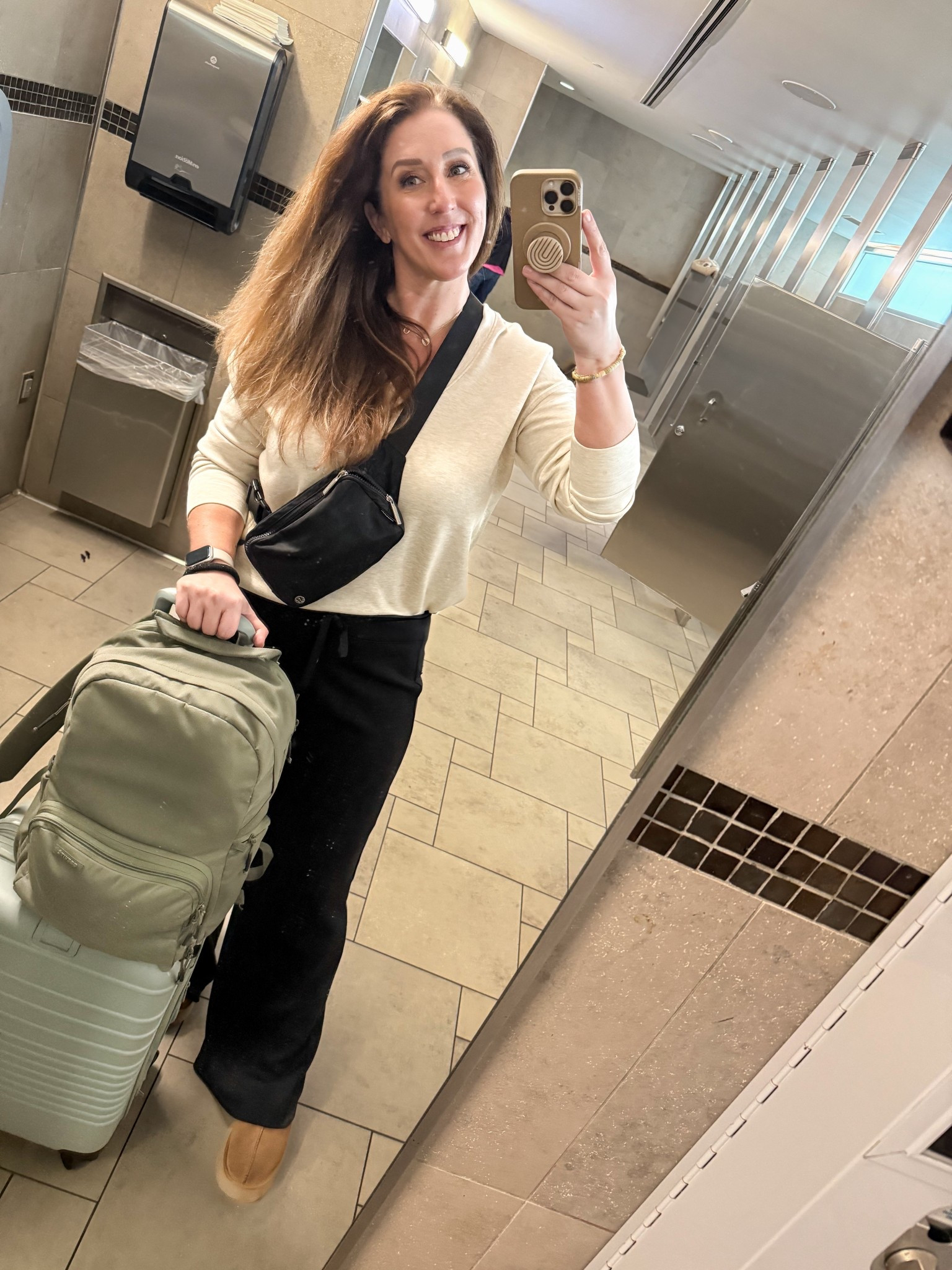 Traveling in comfort is a must, but can still look put together 😎. Even if you have to get on the plane, then back off the plane, then back on the plane...#LTKSpringSale 

#LTKTravel #LTKOver40 #LTKTall