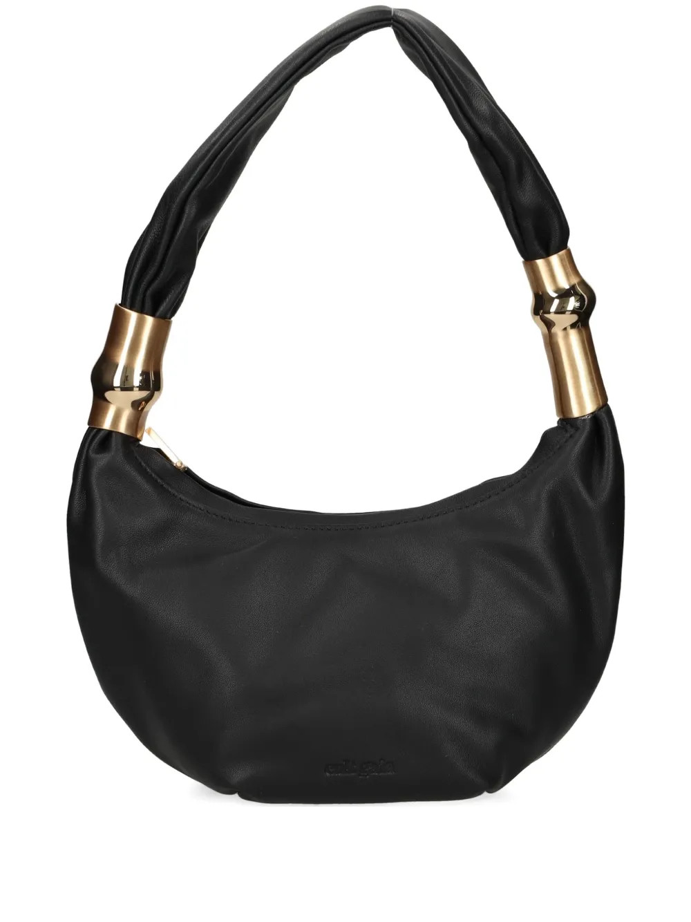 Cult Gaia Mealea leather shoulder bag - Black | Farfetch Global