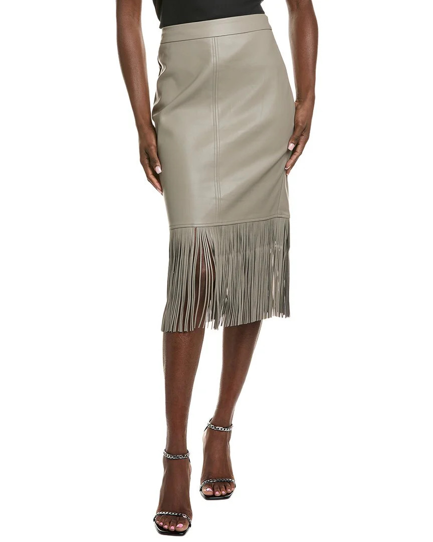 Endless Rose Fringe Pencil Midi Skirt | Shop Simon