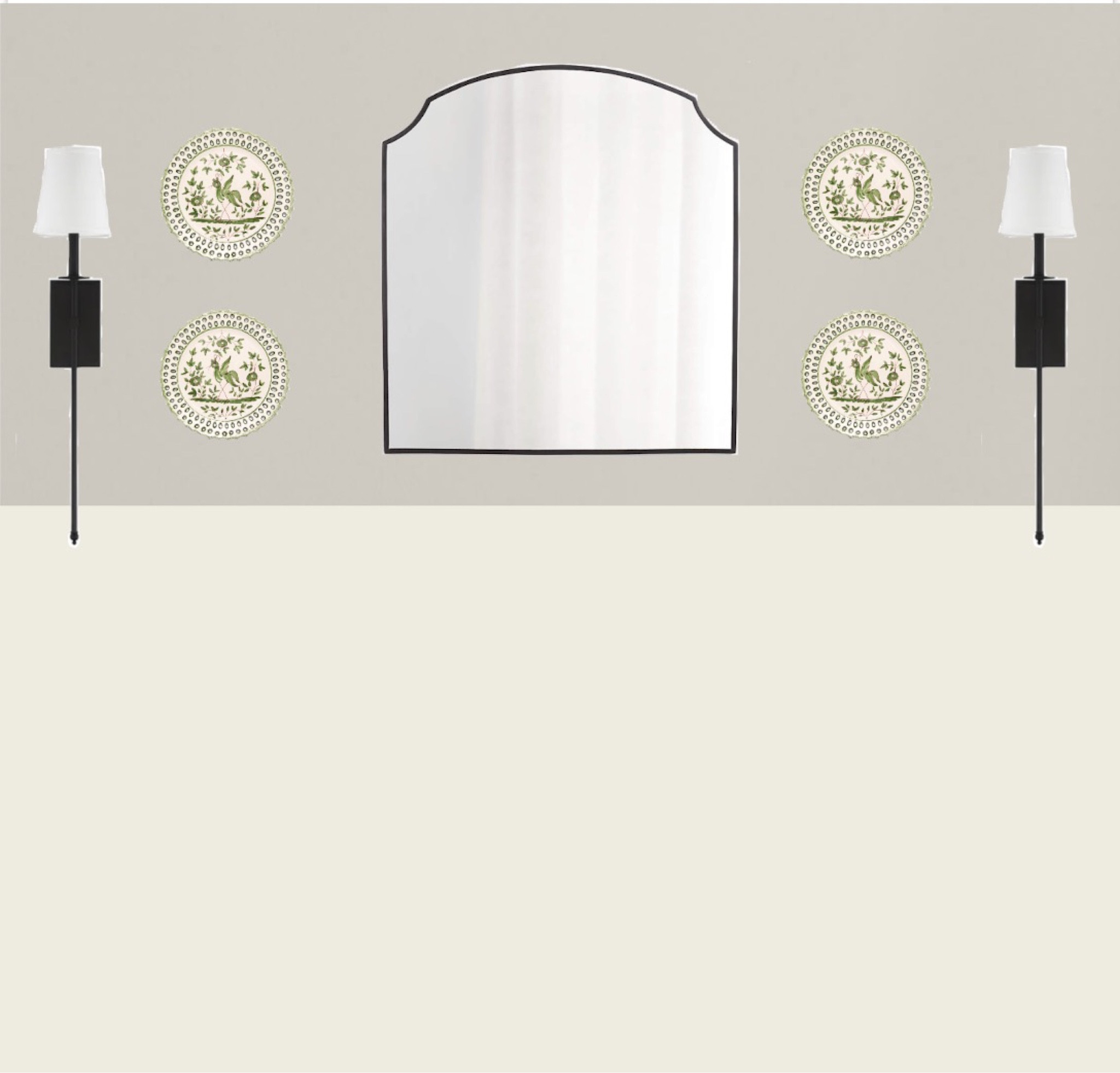 Playing around with ideas for the blank dining room wall 🤩

#LTKhome