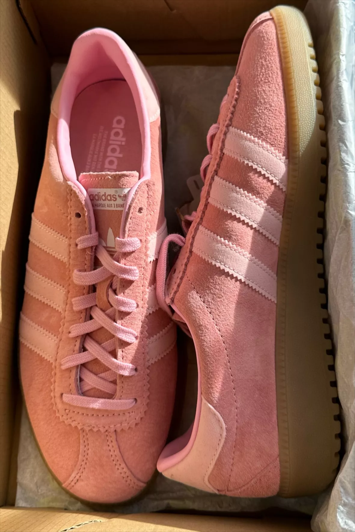adidas Bermuda Glow Pink Men's - GY7386 - US