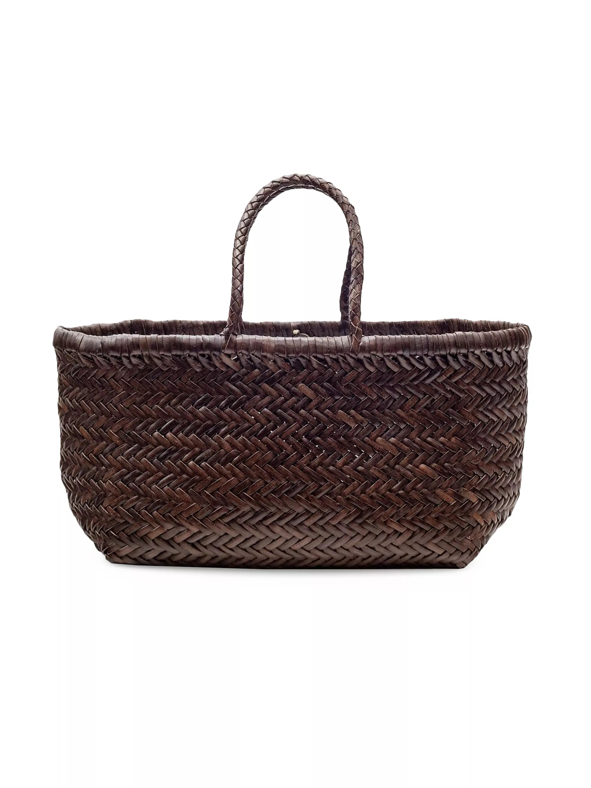 Small Triple Jump Leather Tote Bag | Saks Fifth Avenue