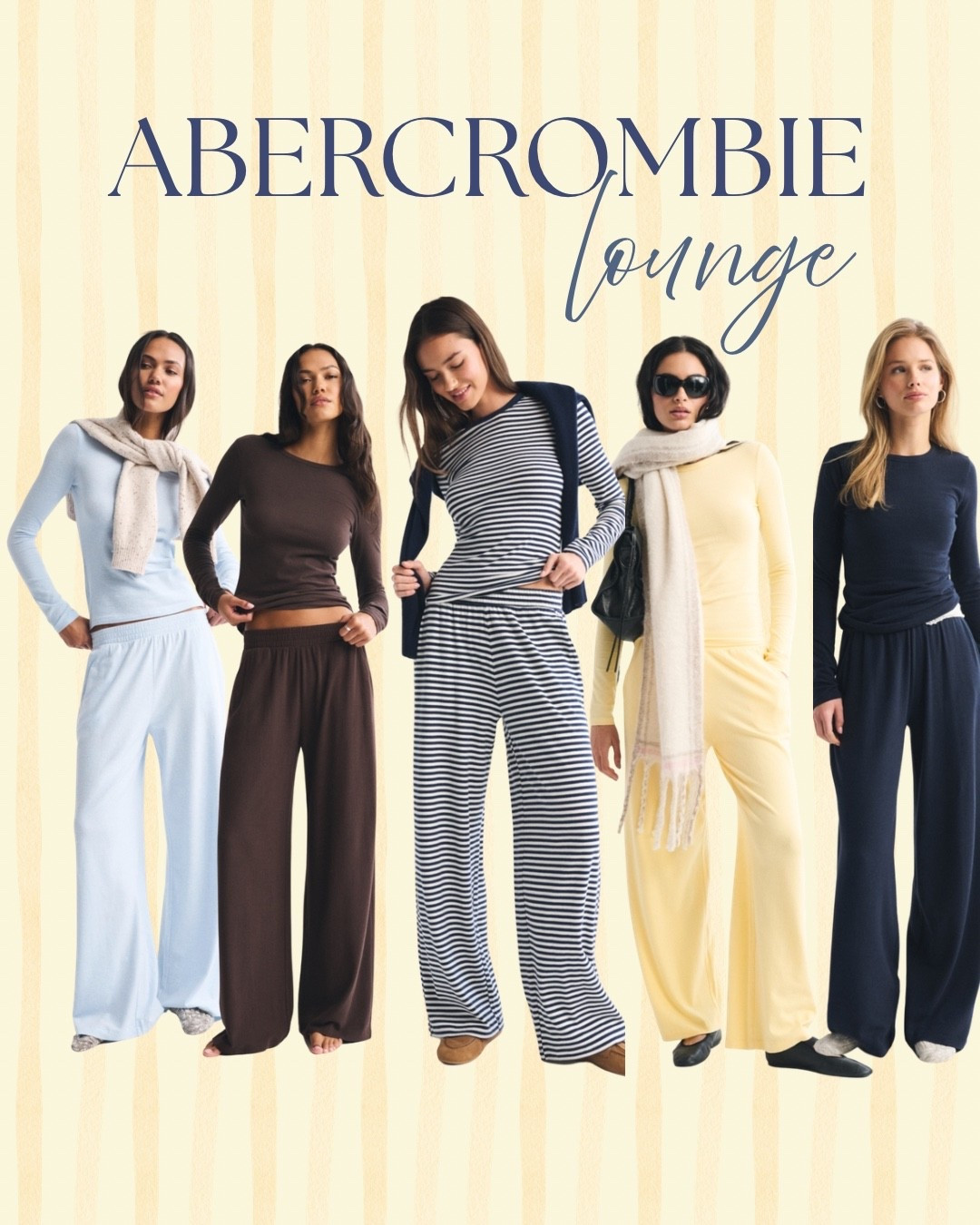 My most worn lounge set!! Perfect for pajamas or loungewear outside of the house. If you haven’t tried this set from Abercrombie you need to!! 🤍

#LTKootd #LTKMidsize #LTKselfcare