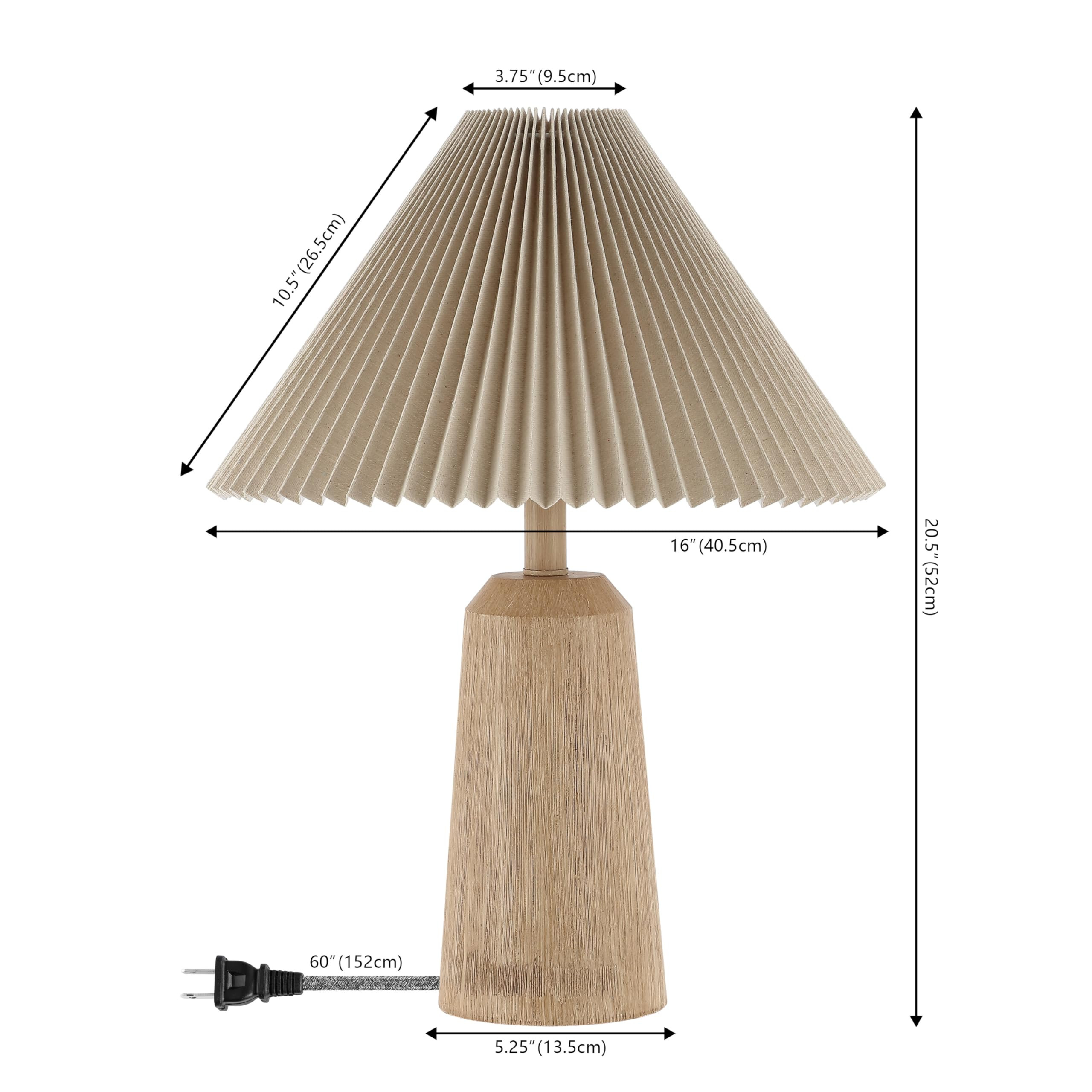 JONATHAN Y JYL1146A Arvid 20.5" Rustic Scandinavian Resin/Iron Lighthouse LED Table Lamp with Ple... | Amazon (US)