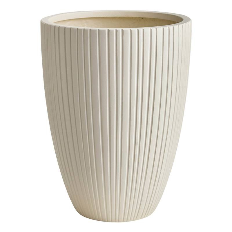 Atlas White Planter, Large | At Home