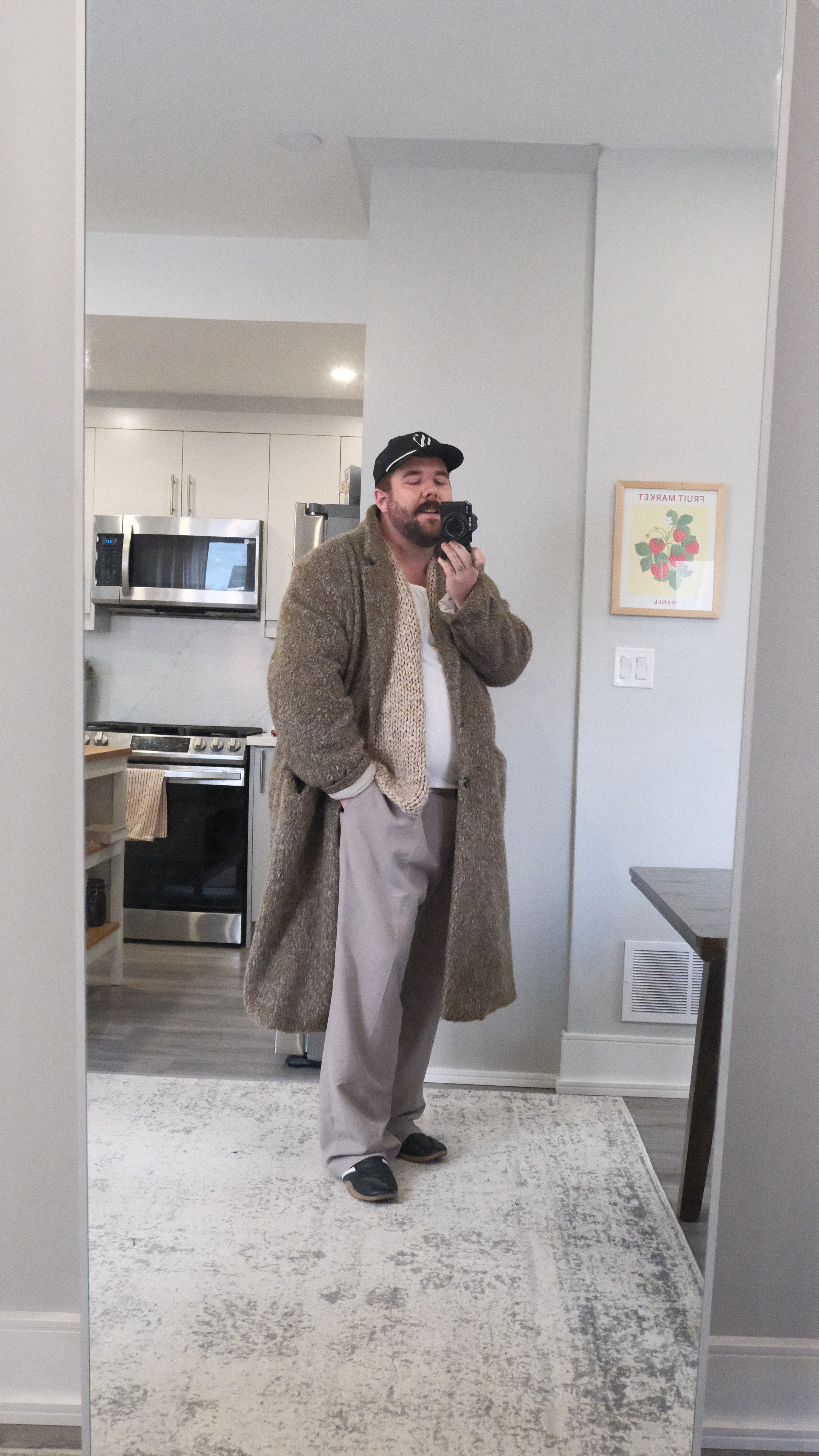 Simple men's winter outfit inspo
This weekend's weather hit me so, here's styling some cold weather fits.

Undershirt is kotn
pleated pants are Johnny bigg
cardigan is Senseera at Simon's
Rings from aassttrriisskk 🤍
Shoes are adidas
Lip balm from Prada
Scent is Xinu

#mensfashion #mensstyle #winter #ootd #2xl #dadbod #winterinspo 

 #LTKcanada #LTKmens #LTKgiftguide