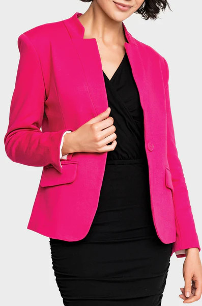 Notch Collar Blazer | Gibson