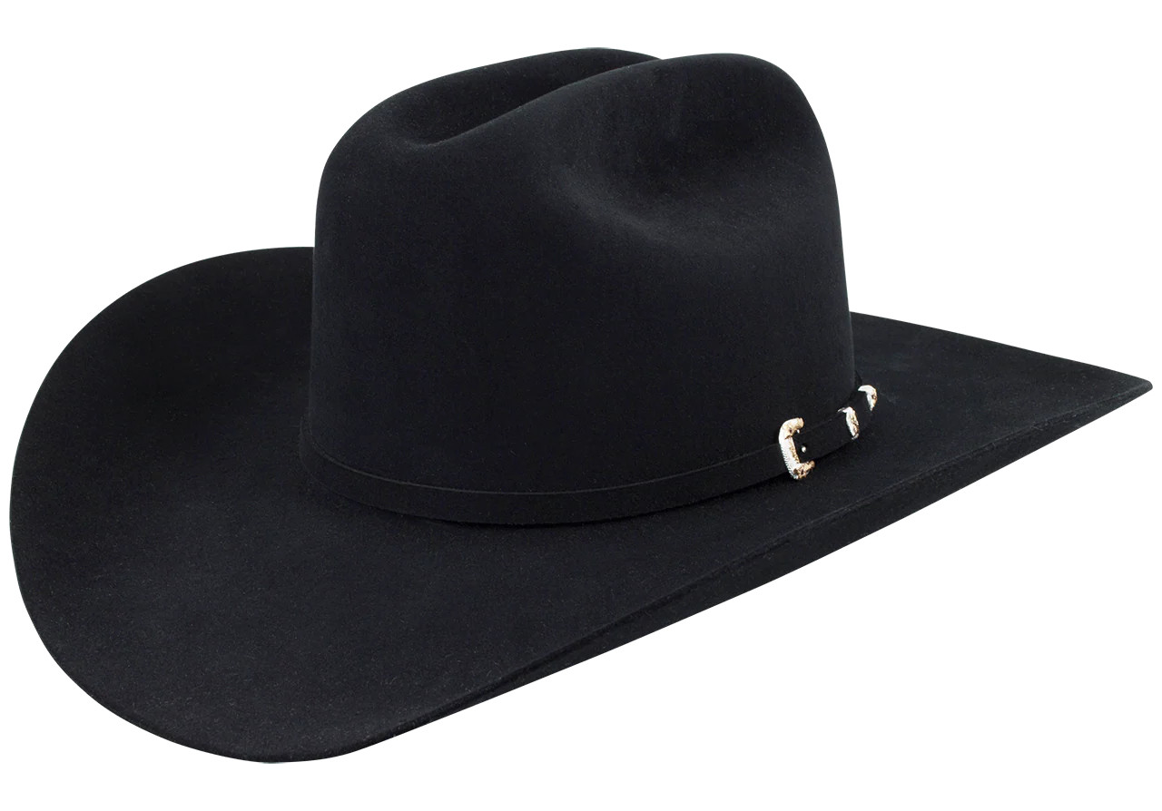 Stetson 30X El Patron Black Felt Cowboy Hat | Pinto Ranch | Pinto Ranch
