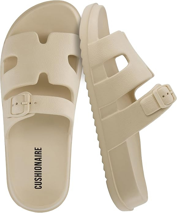 CUSHIONAIRE Orbit Waterproof EVA Womens Sandals -Comfortable Summer Slip On Slides for Women with... | Amazon (US)