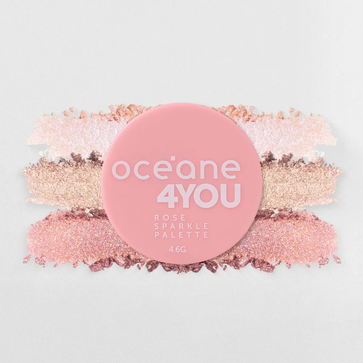 Trio de Sombras - Rose Sparkle Palette 4you 4,6g | Oceane (BR)