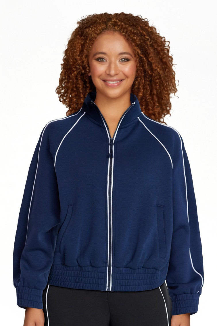 Avia Women's ScubaKnit Track Jacket, Sizes XS-XXXL | Walmart (US)