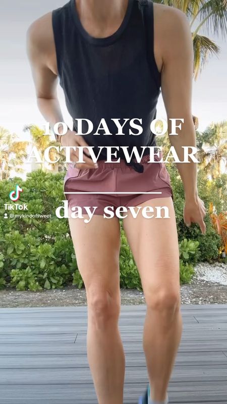 10 Days of Activewear | D A Y seven! This is what I wore this morning for my 5 mile beach run ☀️

If you love the FP running shorts, try these! They’re $23 and you can’t tell the difference. I’m wearing small. 

These are the only running shoes I wear! I keep an old pair for the beach 🏃🏻‍♀️

Shop it all in my ACTIVEWEAR highlight or comment for the links! ✨

#LTKunder50 #LTKstyletip #LTKfit