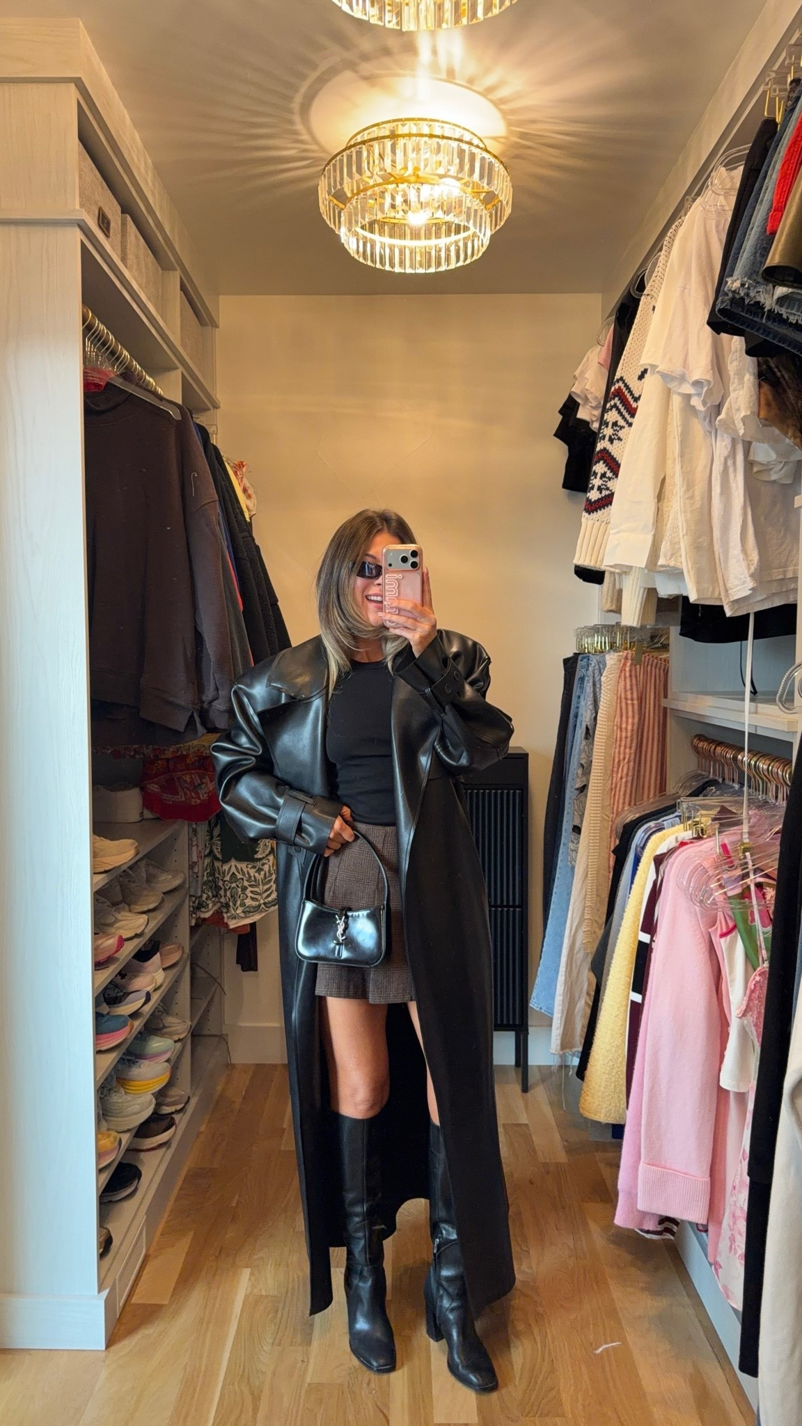 abercrombie fall pleated skort styled with black top and long black faux leather trench coat 🍂

I’m 5’4” and typically wear a size small / 2

fall skort, autumn looks, casual summer outfits, fall outfit ideas, everyday fall outfits, fall fashion finds, pleated skirt, skirt with shorts, skort, one dress multiple ways, cowgirl boots, western, comfortable outfits

#LTKSeasonal #LTKgrwm #LTKootd