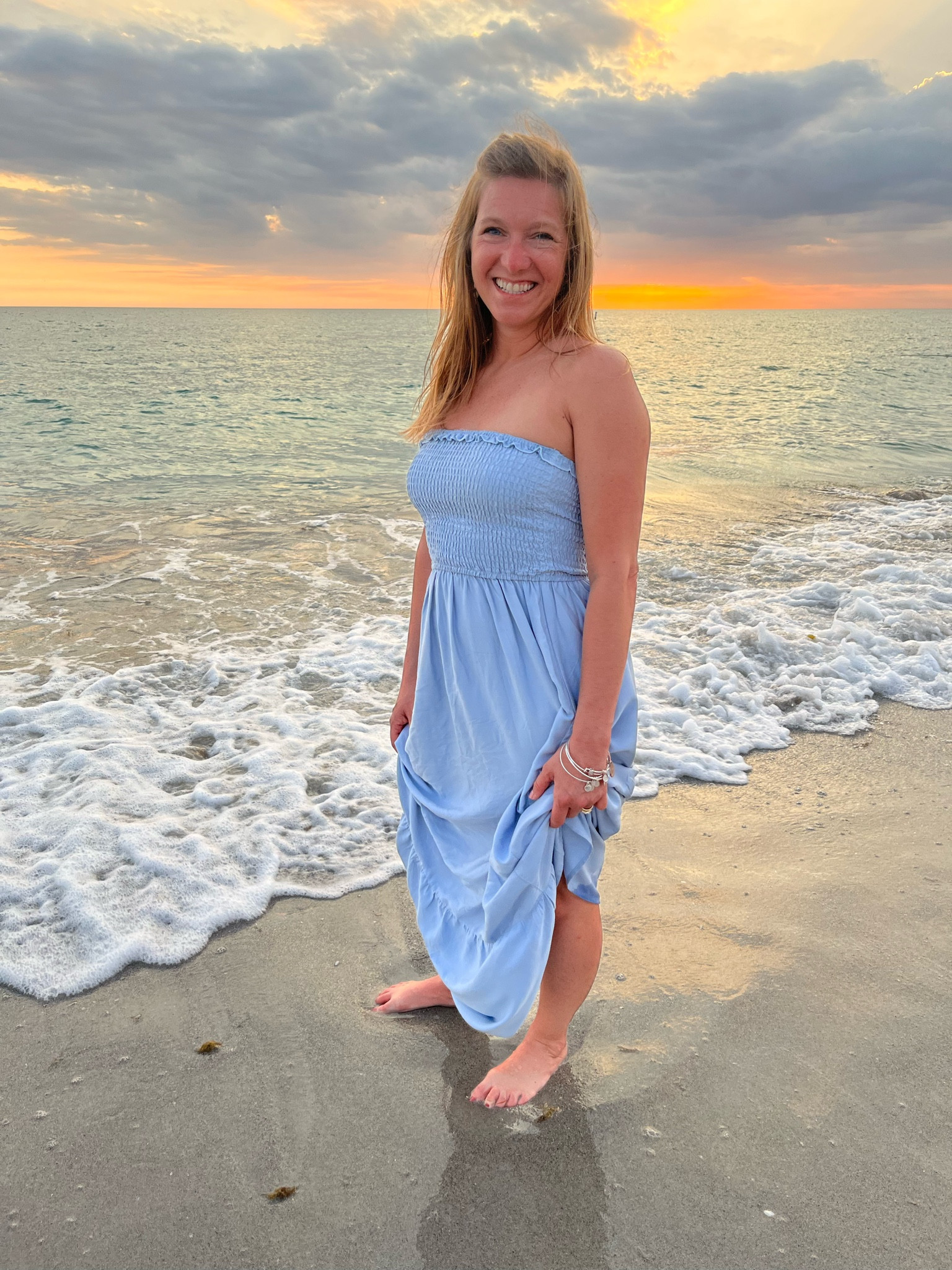 This dress is the perfect dress!  The fit is amazing and it’s super comfortable!  

#LTKSeasonal #LTKunder50 #LTKtravel