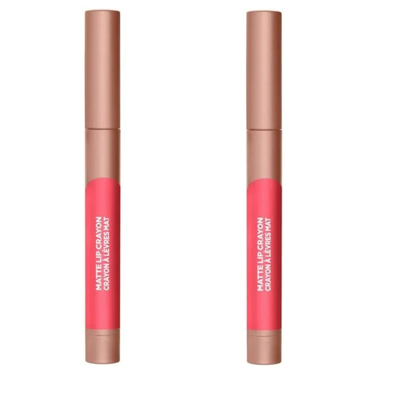 L'Oreal Paris Infallible Matte Lipstick Crayon in Sweet and Salty 502, Pack of 2 - Walmart.com | Walmart (US)