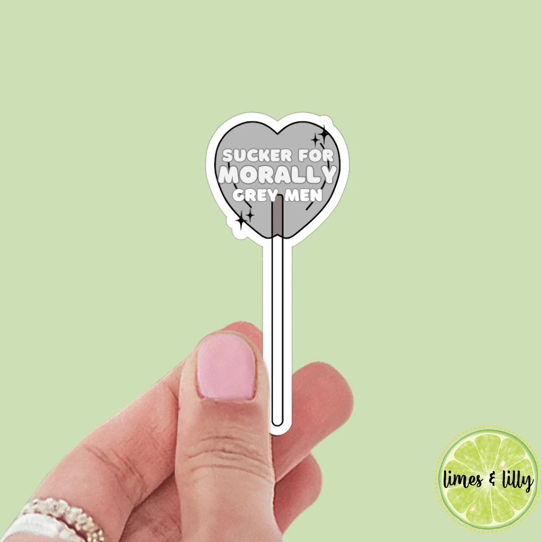 Sucker for Morally Grey Men Sticker, Morally Gray, Dark Romance, Book Stickers, Kindle, Laptop, R... | Etsy (US)