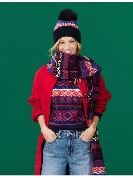 Old Navy deals - fair isle scarf, beanie and mock neck sweater for under $20

#LTKOver40 #LTKGiftGuide #LTKSeasonal