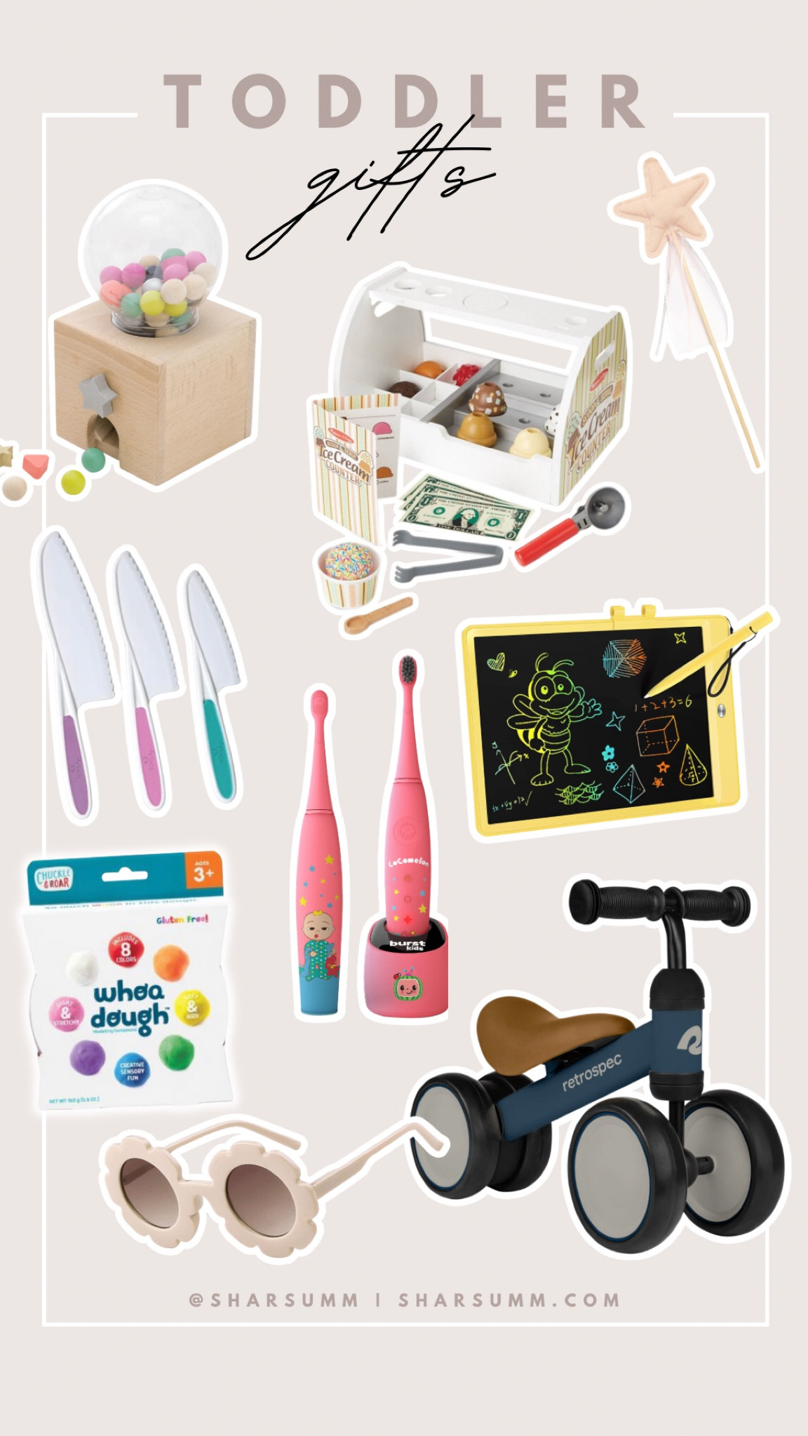 Toddler Gifts 

Toddler Christmas / toddler gift / toddler stocking / one year old / two year old / balance bike / kid tablet / ice cream stand / Melissa and Doug / target / toddler toothbrush / play dough / toxic free toys 



#LTKCyberweek #LTKkids #LTKGiftGuide