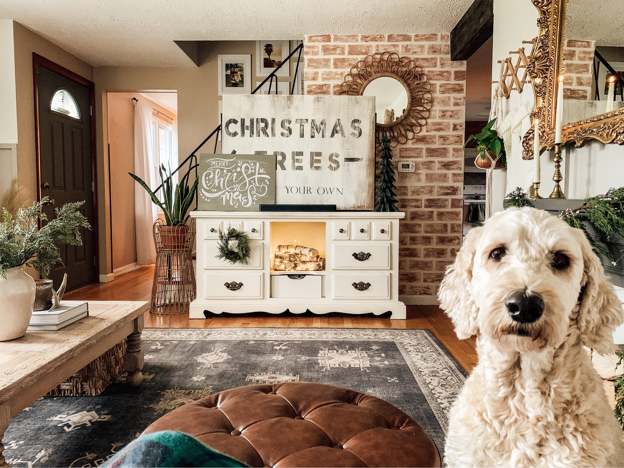 Christmas living room 

#LTKHoliday #LTKSeasonal