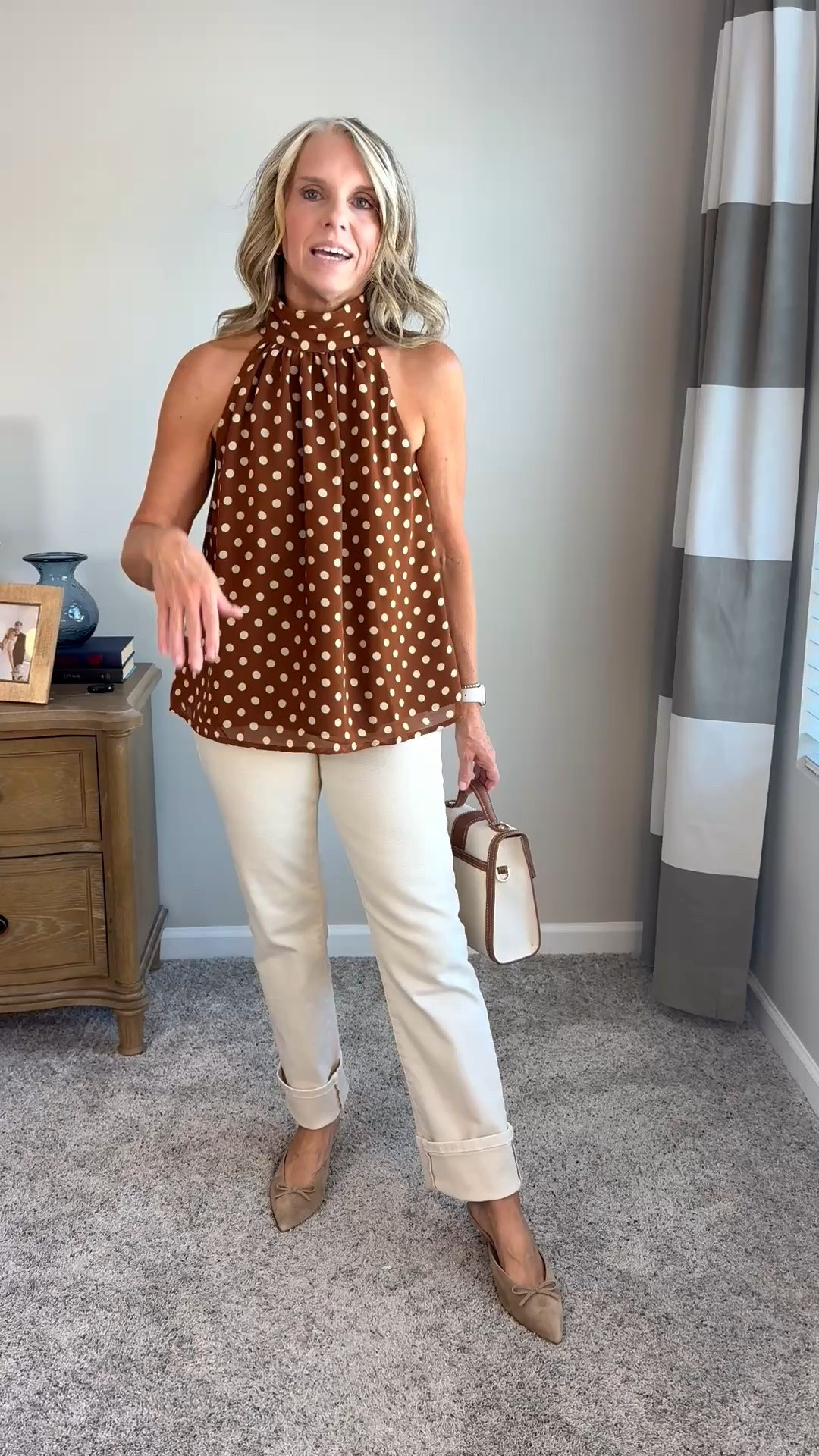 Adorable date night, girls night look. Wearing small top and 27 jeans.

#LTKootd #LTKgrwm #LTKOver40