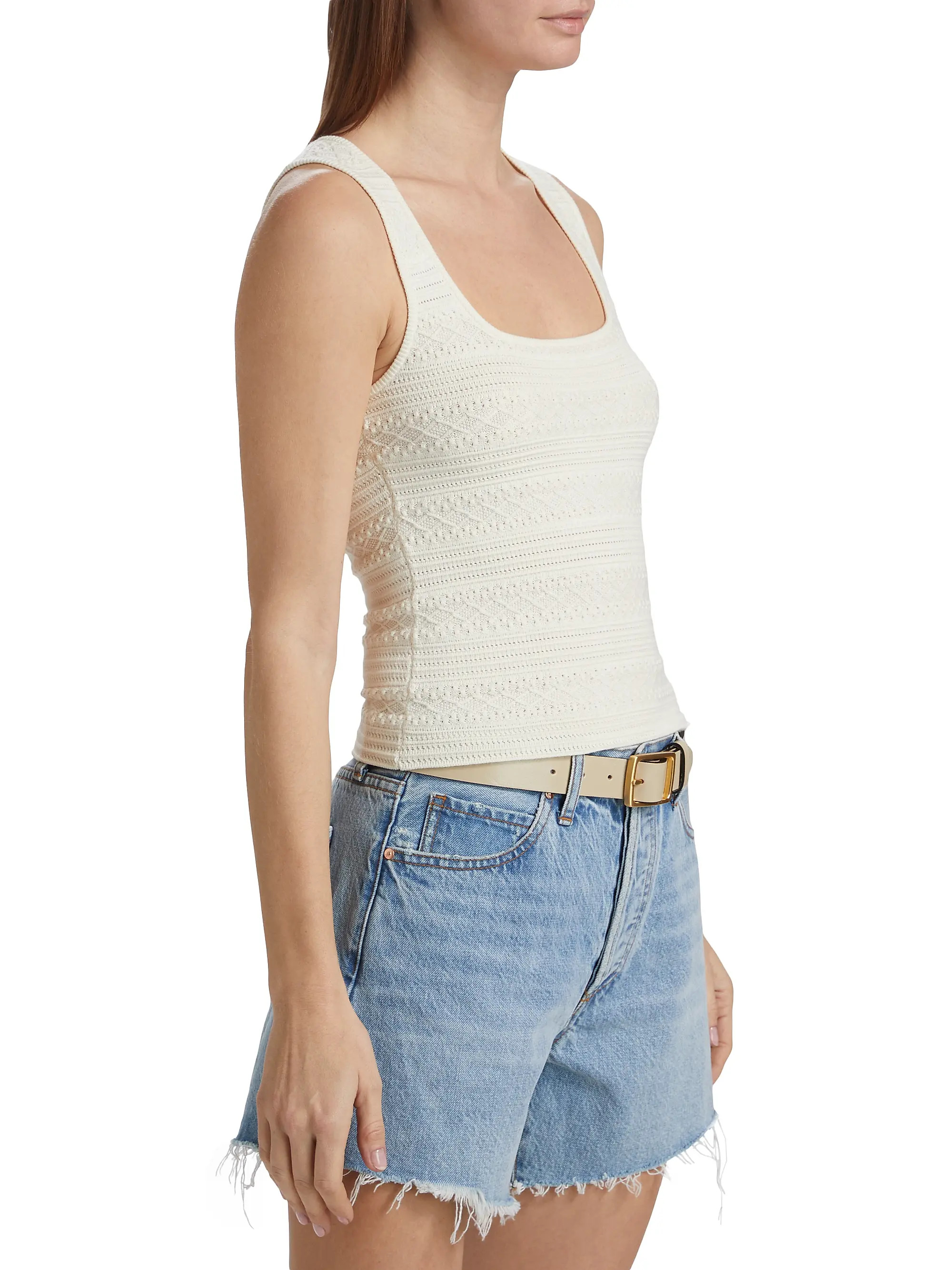 Iman Knit Crop Tank | Saks Fifth Avenue