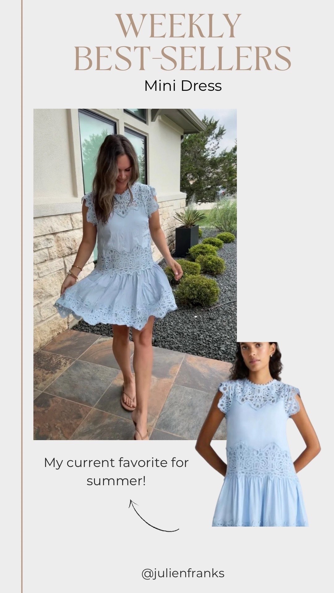 So obsessed with this dress for warmer weather 😍 The detailing is even prettier in person and it’s so flattering on!

#LTKootd #LTKmomlife #LTKgrwm