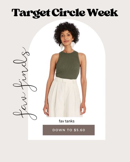 These tanks are perfect, I wear them all summer. They’re long and have a flattering high neck. #targetcircleweek 

#LTKxTarget #LTKmidsize #LTKsalealert