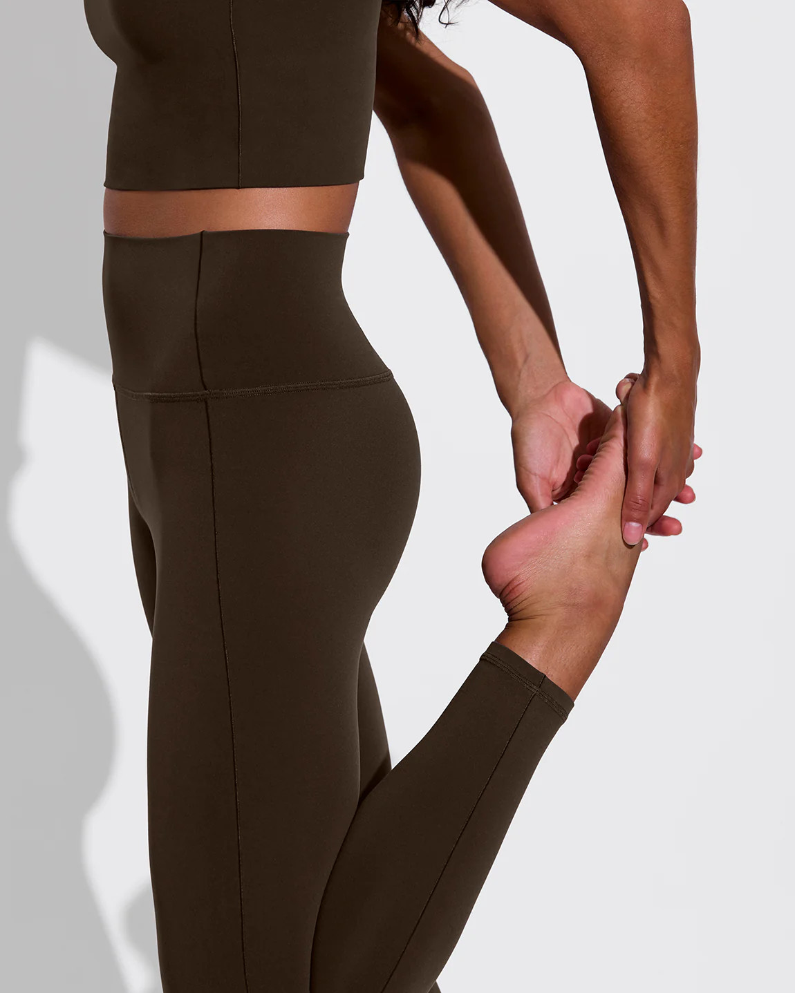 Super Moves Tight - Super Moves Fabric Brown Legging | Left on Friday