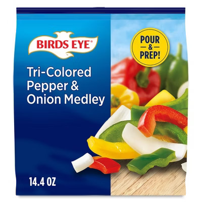 Birds Eye Frozen Tri Colored Pepper & Onion Medley  - 14.4oz | Target