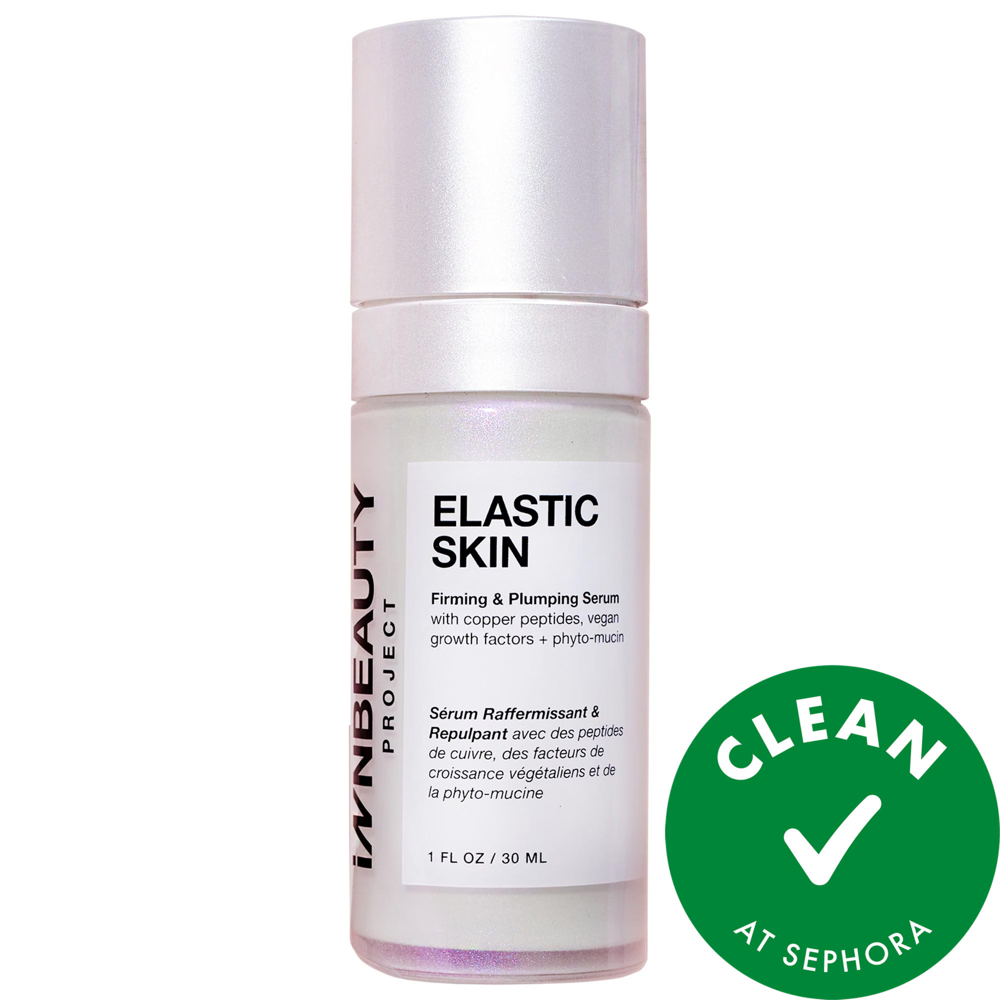 INNBEAUTY PROJECT Elastic Skin Firming & Plumping Vegan Growth Factor Serum with Copper Peptides 1 oz /30 mL | Sephora (US)