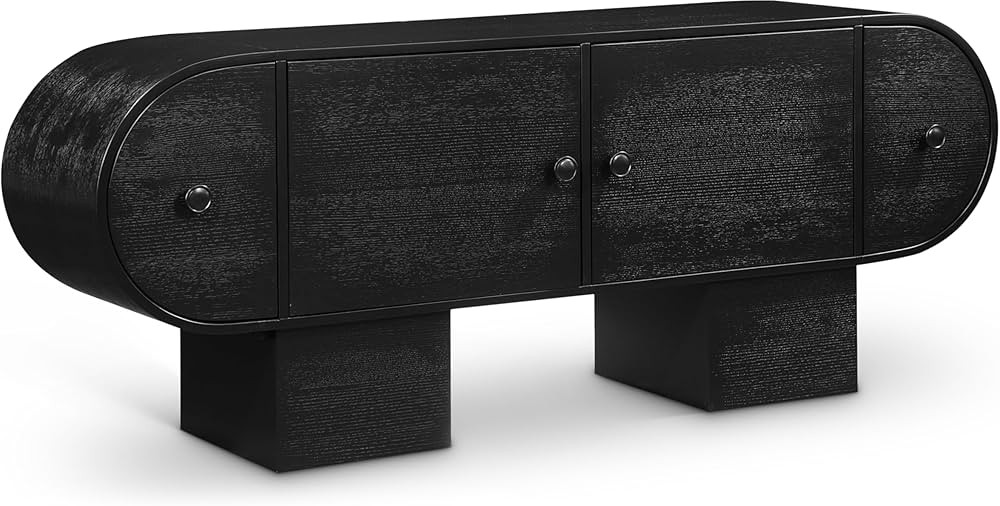 Meridian Furniture 77044Black Harlow Collection Art Deco Sideboard/Buffet with Rich Black Finishe... | Amazon (US)