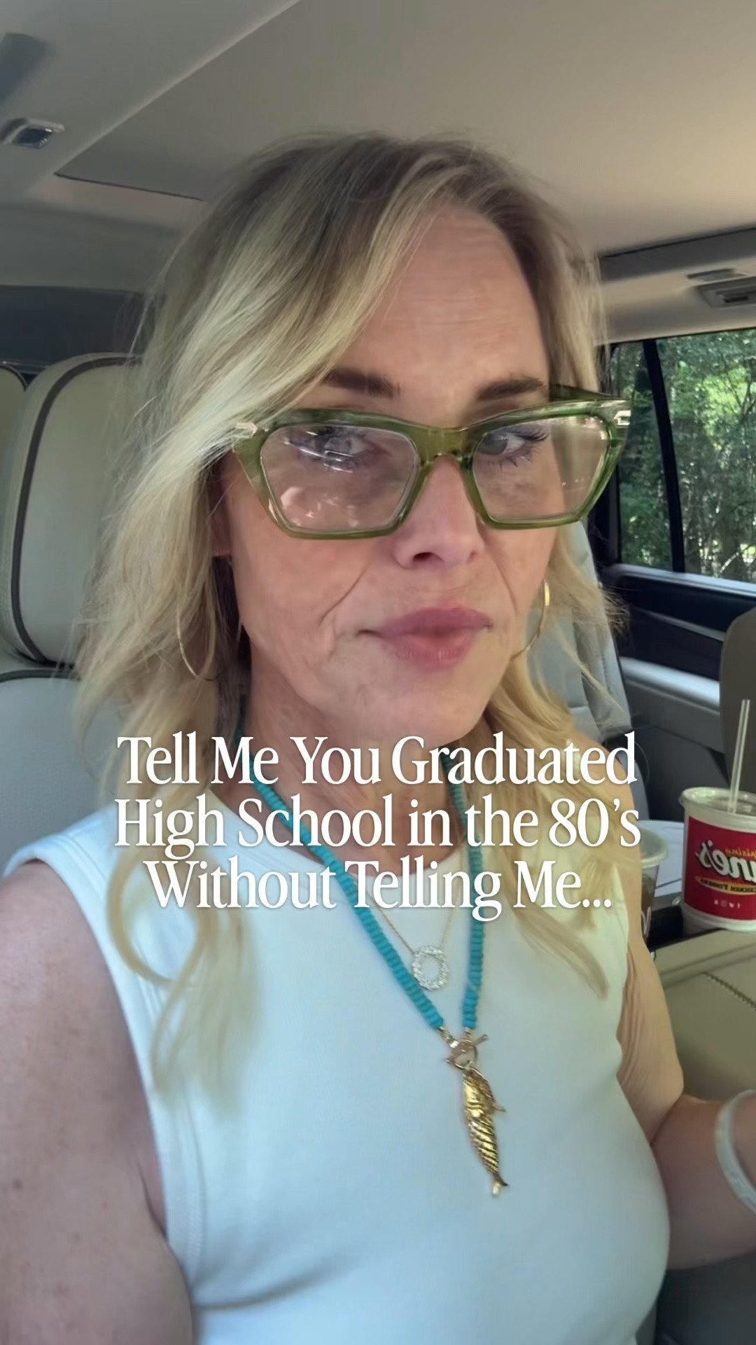 Tell me you graduated high school in the 80s without telling me you graduated high school in the 80s… 😂

Because apparently you can play me approximately two seconds of an 80s song and my brain IMMEDIATELY knows what it is. Meanwhile, ask me why I walked into a room five minutes ago and we may have a problem. 🤣

Y’all, THIS was my music. The songs we got ready to. The songs we drove around listening to. The songs we danced to. And somehow, all these years later, those first few notes come on and the words are STILL in there. 

So when I saw this playlist from @djericrhodes, obviously I had to see how I would do.
11 songs. 11 RIGHT. 

And I have a feeling some of y’all are going to know every single one too.

So, my fellow 80s girls… how many did YOU get right?! 👇🏼 And tell me what year you graduated because I want to see who’s in here with me! 

And thank you @djericrhodes for the playlist and for reminding me that I may forget what I did yesterday, but apparently I will NEVER forget an 80s song. 





#80smusic #80shits #genx #getyourcolonoscopy

#LTKOver40 #LTKstorytime #LTKdayinmylife