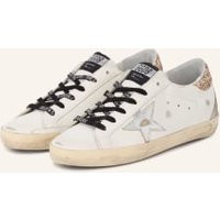 Golden Goose Tenisky Super-Star bílá / stříbrná / béžová | Breuninger CZ
