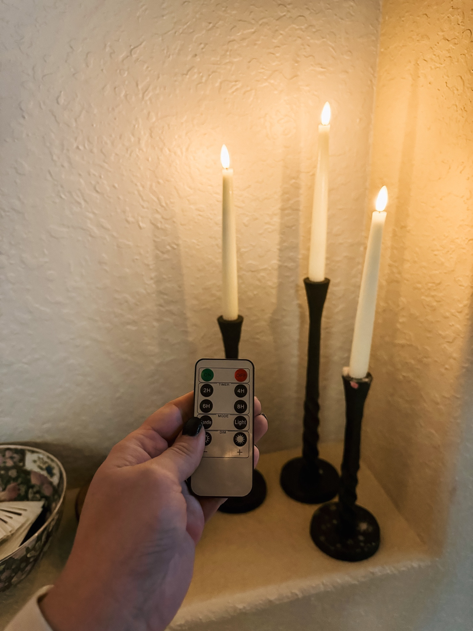 Home decor, tapered candles, flameless candles, fall home decor, fall decor, Amazon finds

#LTKhome