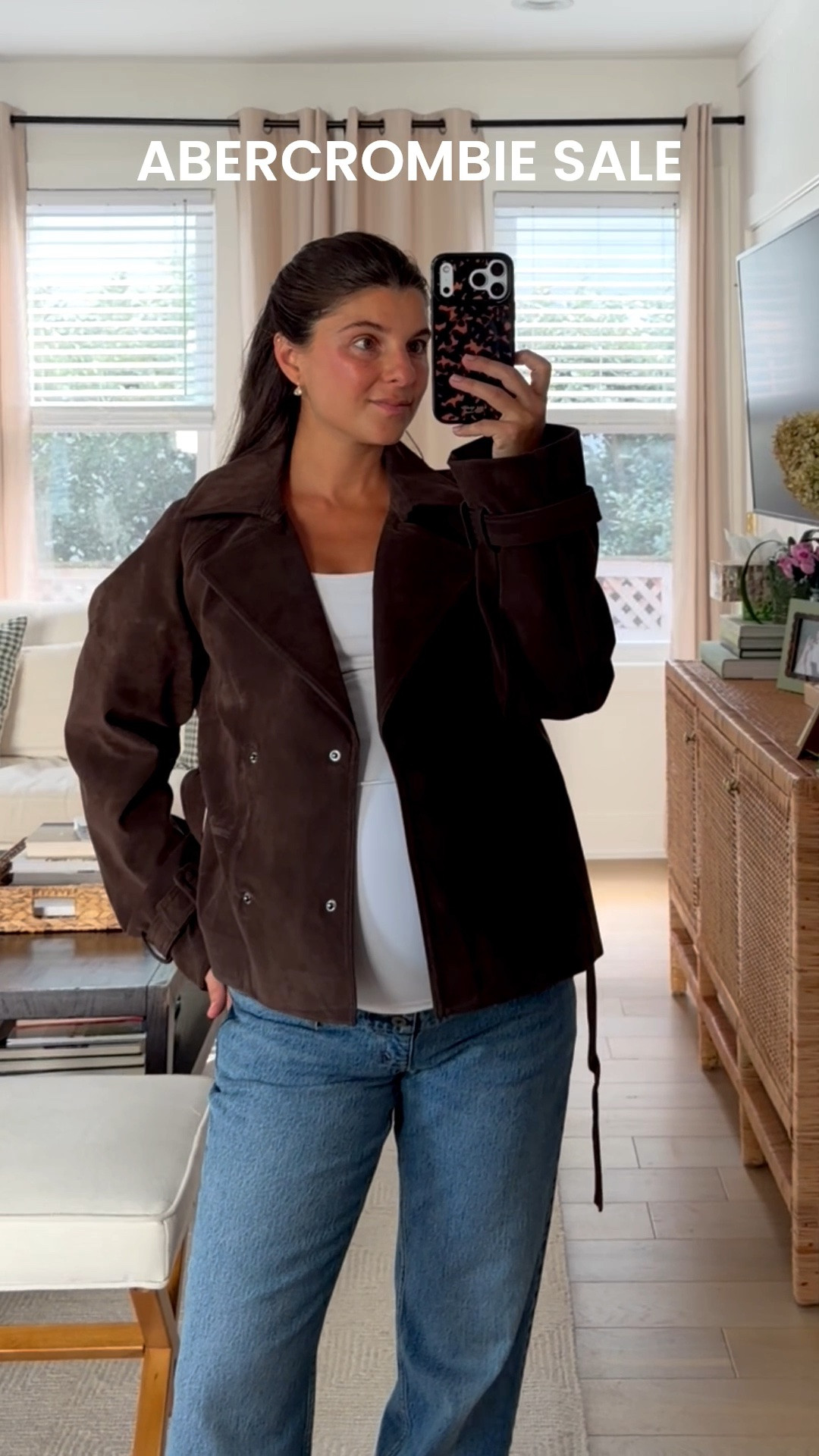[8/21/26] @abercrombie sale! 30% off almost everything | xs in jacket and 26 short in maternity denim.

*Offer valid online only August 20, 2026 to August 24, 2026 in US/CA. Exclusions apply as indicated. Online price reflects discount.

#LTKBump #LTKSaleAlert #LTKSeasonal