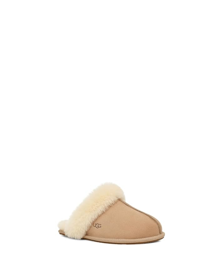 UGG Scuffette II Water-Resistant Slipper Women's Slippers Chestnut II : 8 B - Medium, Suede/Wool | Zappos.com