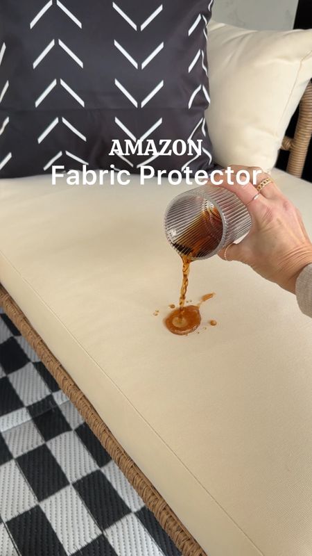 Protect your indoor/outdoor furniture with this water repellent upholstery protection. Also works in clothes and shoes and on pet and kid stains 

#LTKhome #LTKSeasonal