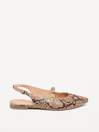 Slingback Mary Jane Flats | Old Navy (US)