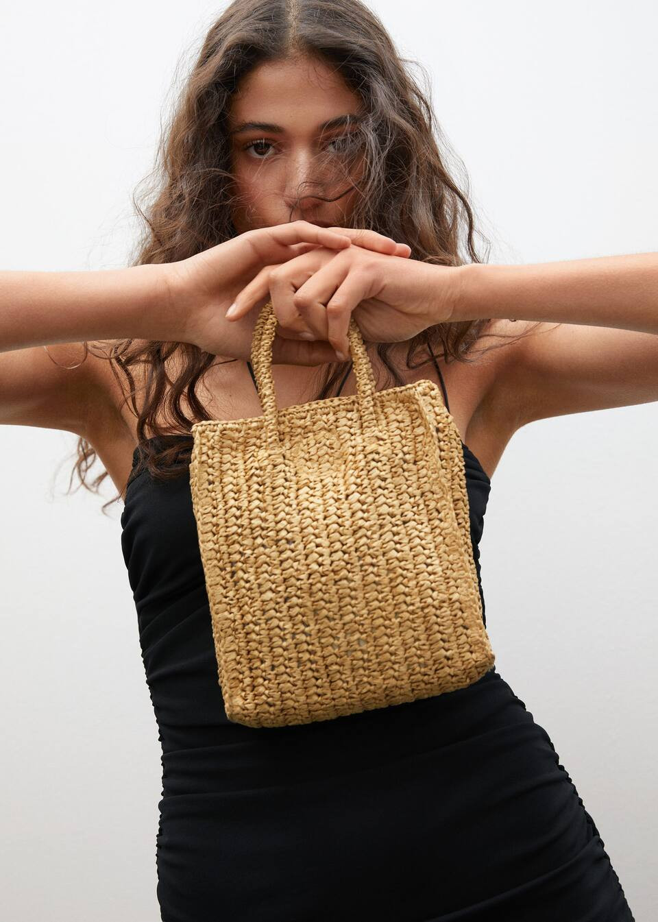 Mini shopper bag | MANGO (UK)